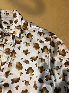 Chocolate Cow Button Up