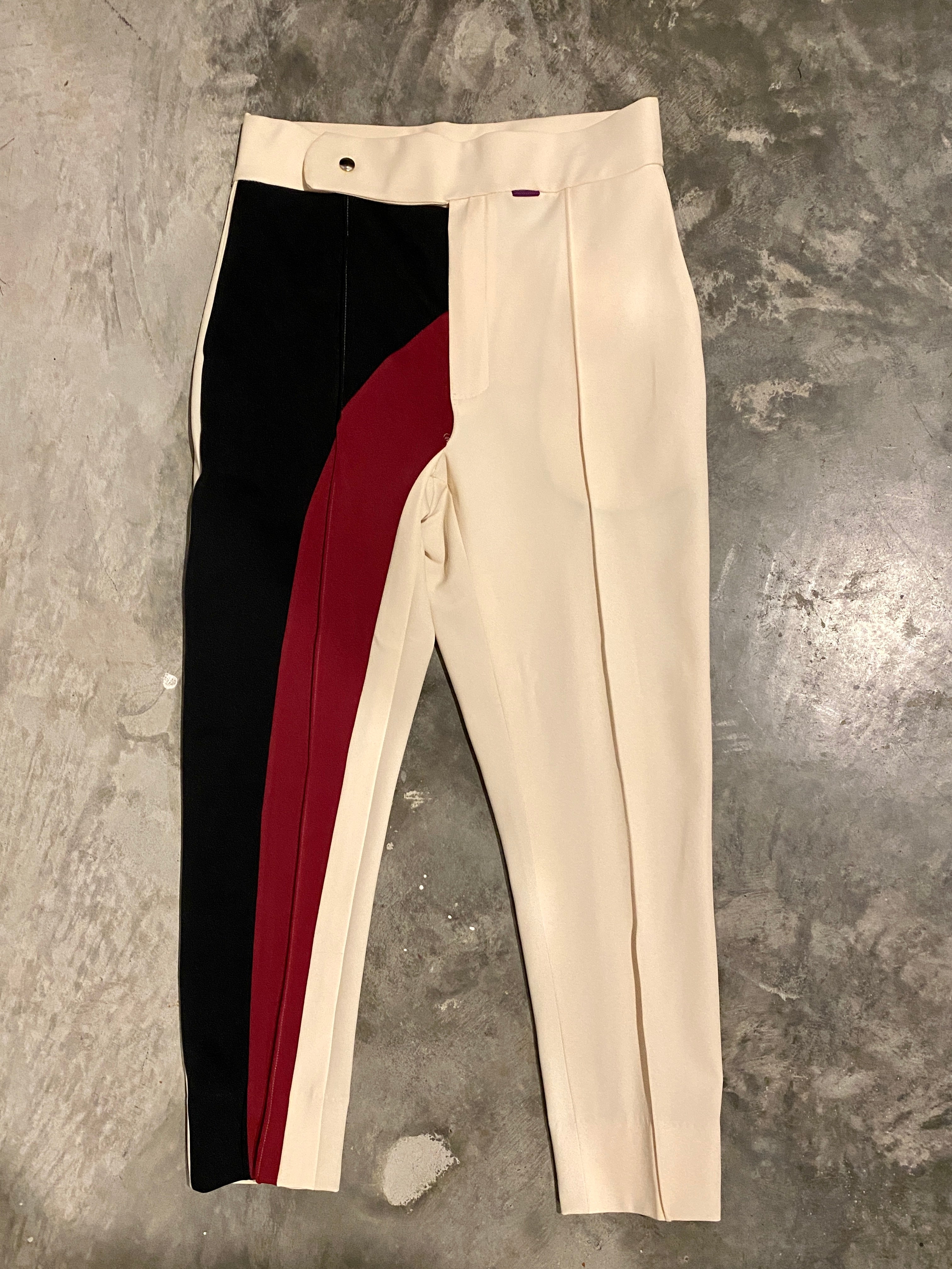 Creme/Rosewood Trousers