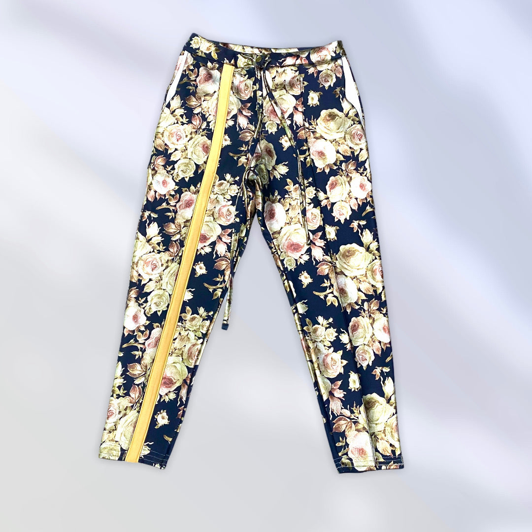 Mixed Berry Floral Trouser